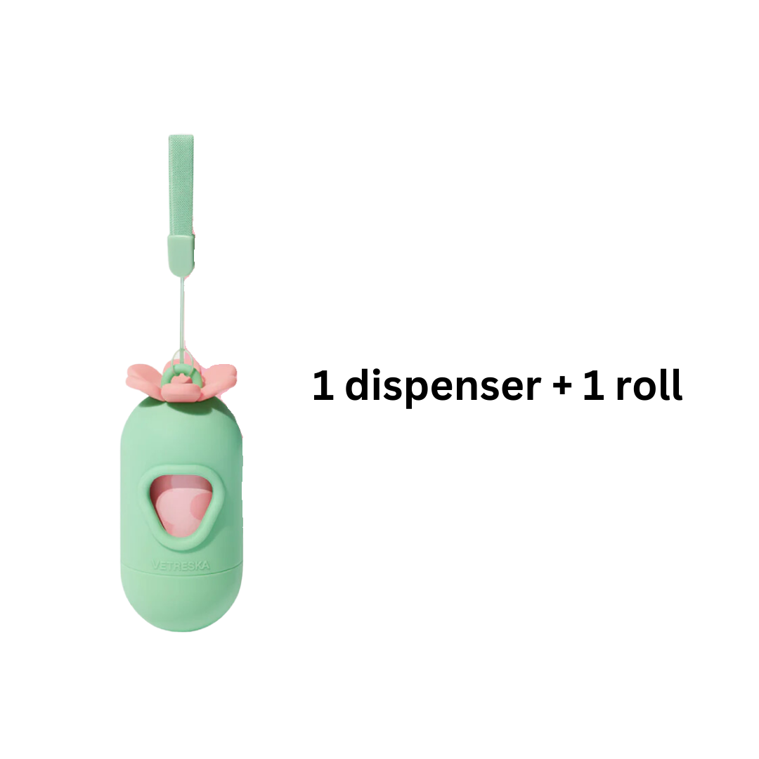 Flora Pet Poop Bags & Dispenser